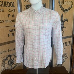 Bonobos Brushed Cotton Button Down Shirt, M, Slim Fit